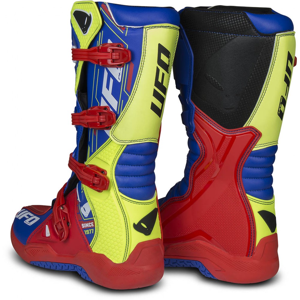 Stivali da MOTOCROSS UFO ELKATRON GIALLO FLUO - immagine 2