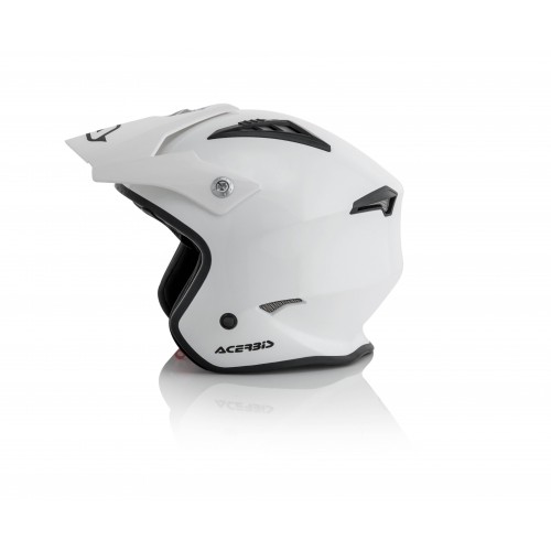 CASCO ACERBIS JET ARIA WHITE - immagine 2