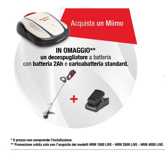 HONDA Robot Miimo HRM 4000 LIVE - immagine 3