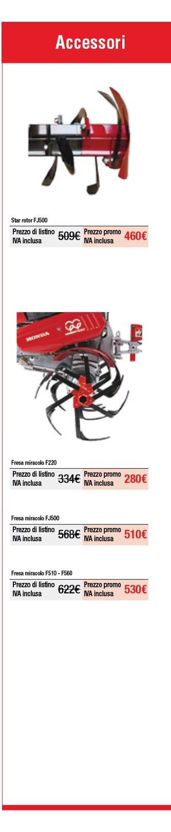 Motozappa HONDA F 560 TE - immagine 3