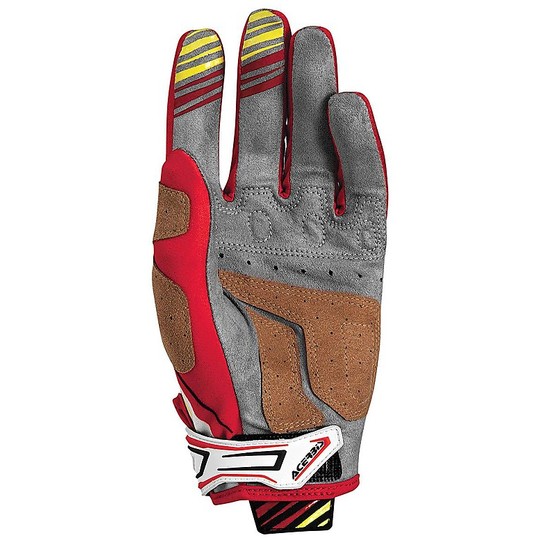 GUANTI ACERBIS MX2 GIALLO-ROSSO E NERO-VERDE - immagine 2